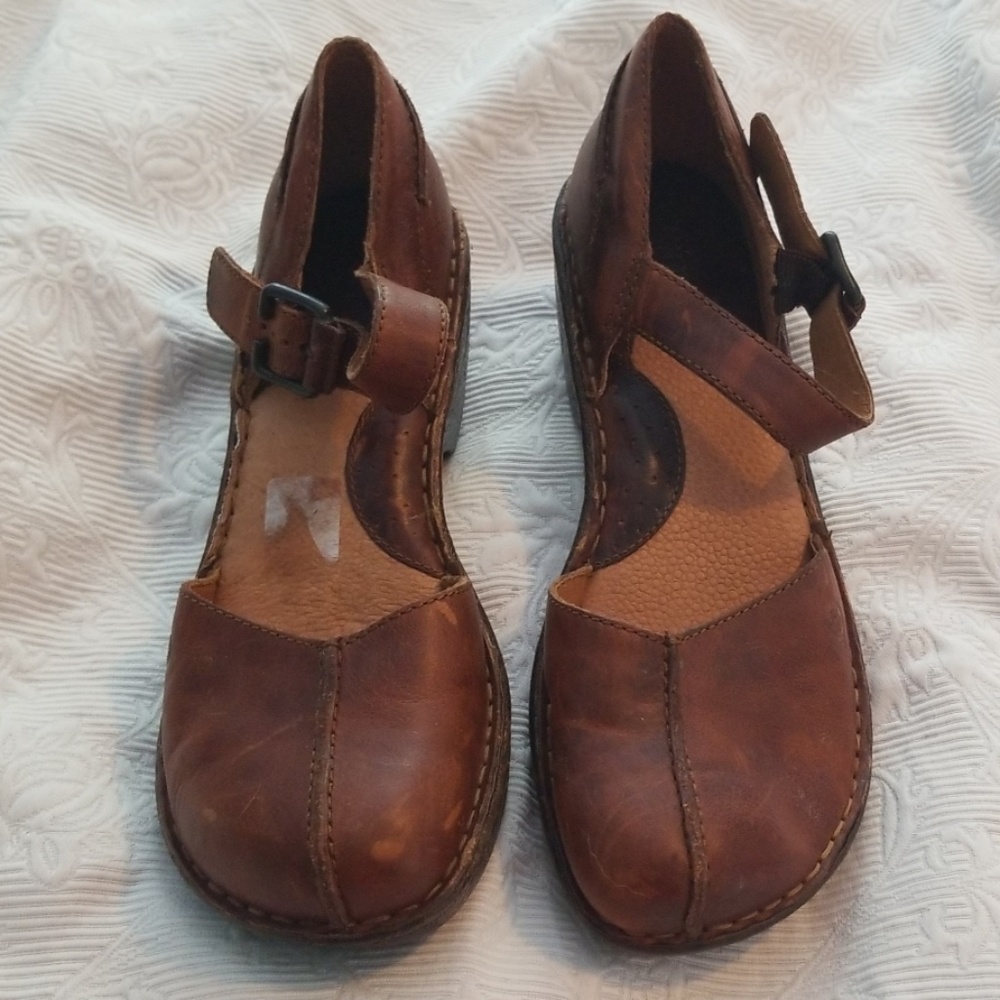 Brown Born Mary Janes